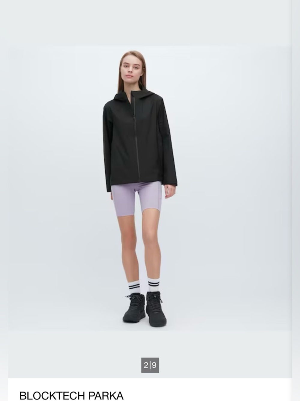 MINT | Uniqlo Women's Blocktech Parka - Navy - XS (Waterproof)